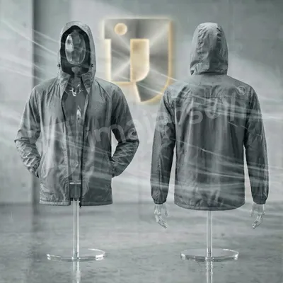 GRİ YAĞMURLUK - Görsel 3